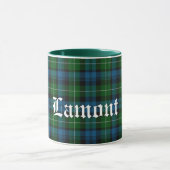 Custom Lamont Scottish Clan Tartan Pset Mok (Midden)