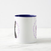 Custom lavender french bulldog mug Photo Mok (Midden)