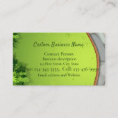 Custom Lawn Landscape Visitekaartje Magnet (Voorkant)