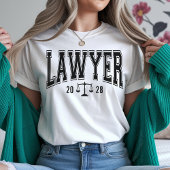 Custom Lawyer Shirt, Law School Afstuderen Gift T-shirt