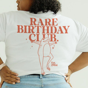 Custom Leap Year Frog Leaper Zeldzame Verjaardagsc T-shirt