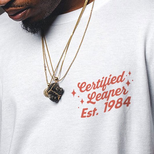 Custom Leap Year Frog Leaper Zeldzame Verjaardagsc T-shirt