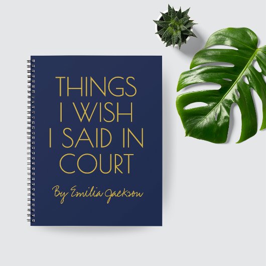 Custom Legal Notebook Gift for Lawyers & Graduates Notitieboek