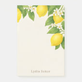 Custom Lemon Orchard 4" x 6" Post-it® Notes (Voorkant)