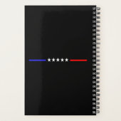 Custom LET'S GO BRANDON Trump 2024 Weekly Maandeli Planner (Achterkant)