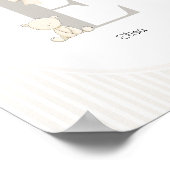 Custom Letter E Nursery Wall Art - Baby Name Print (Hoek)