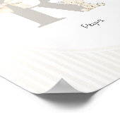 Custom Letter Q Nursery Wall Art - Baby Name Print (Hoek)