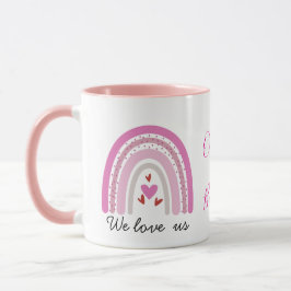 Custom LGBTQ Pride Rainbow Coffee Mug Mok