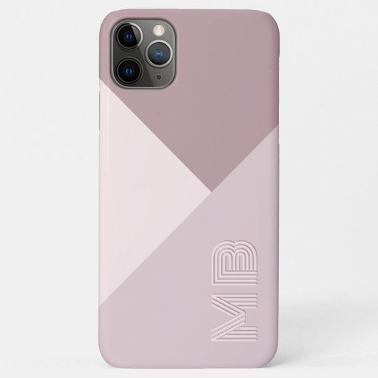 Custom Licht Pastel Stoffig Roos Mauve Blush Roze Case-Mate iPhone Case (Achterkant)
