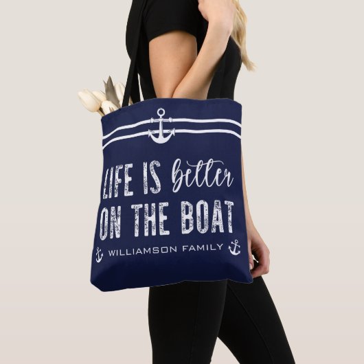 Custom Life is beter op de boot | Boat Life Tas (Dichtbij)