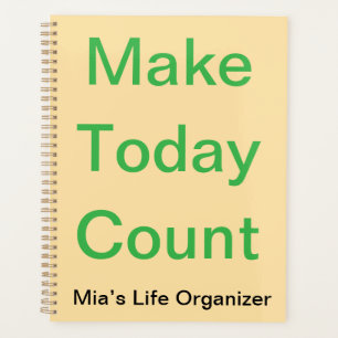 Custom Life Planner – Motivatie tijdschrift 2025