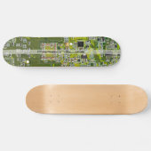 Custom Light Green PCB Circuit Board for IT Pros Persoonlijk Skateboard (Horizontaal)