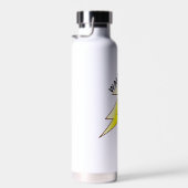 Custom Lightning Bolt for Boys - Personalized Name Waterfles (Rechts)