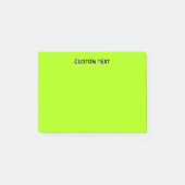 Custom Lime Green Post-it® Notes (Voorkant)