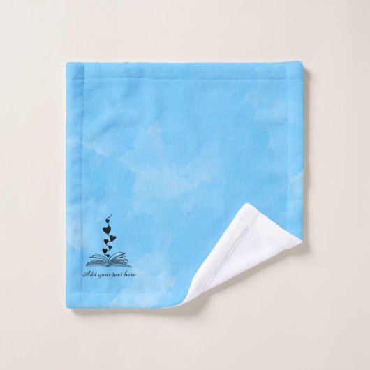 Custom Literary Home Towel Bad Handdoek (Wasdoekje)