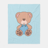 Custom Little Boy Beer Fleece Deken (Voorkant)