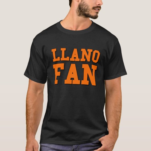Custom Llano Texas Yellowjackets Fan T-shirt Gift (Voorkant)