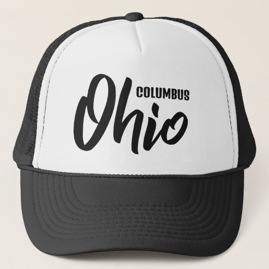 Custom Location Ohio Trucker Pet (Voorkant)