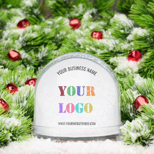 Custom Logo and Text Business Gift Snow Globe Sneeuwbol (Kerstmis)