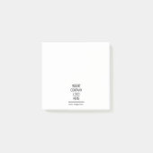 Custom logo bedrijf promotionele marketing post-it® notes (Voorkant)