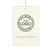 Custom Logo Business Air Freshener Luchtverfrisser (Voorkant)