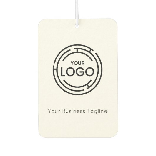 Custom Logo Business Air Freshener Luchtverfrisser (Voorkant)