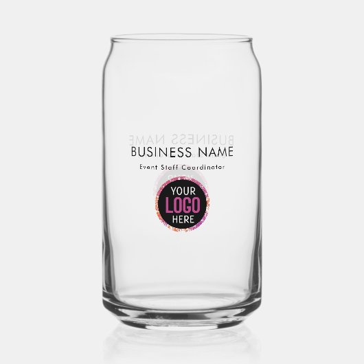 Custom Logo BUSINESS Blikvorm Glas (Voorkant)