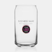 Custom Logo BUSINESS Blikvorm Glas (Achterkant)