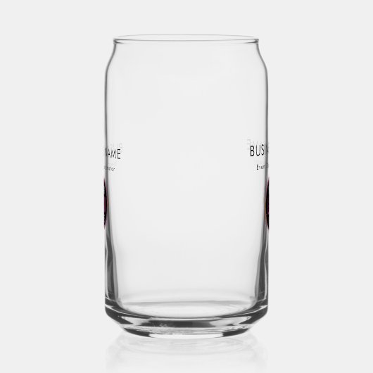 Custom Logo BUSINESS Blikvorm Glas (Links)