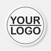 Custom logo business classic magneet (Voorkant)