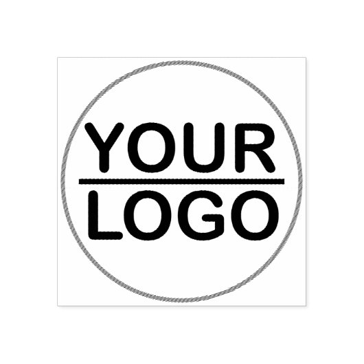 Custom logo business classic rubberstempel (Afrduk)