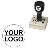 Custom logo business classic rubberstempel (Gestempeld)