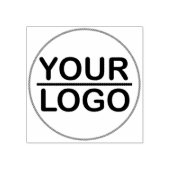 Custom logo business classic rubberstempel (Afrduk)