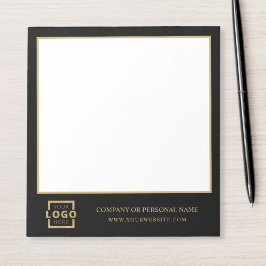 Custom Logo Business Company Branded Gift Gold Notitieblok