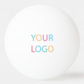 Custom Logo Business Professional Pingpongbal (Achterkant)