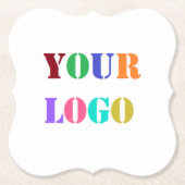Custom Logo Business Promotional Paper Onderzetter (Voorkant)