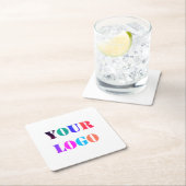 Custom Logo Business Promotional Paper Onderzetter (Insitu)