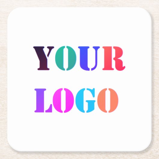 Custom Logo Business Promotional Paper Onderzetter (Voorkant)