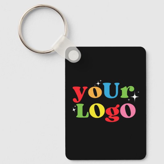 Custom Logo Business Sleutelhanger (Voorkant)