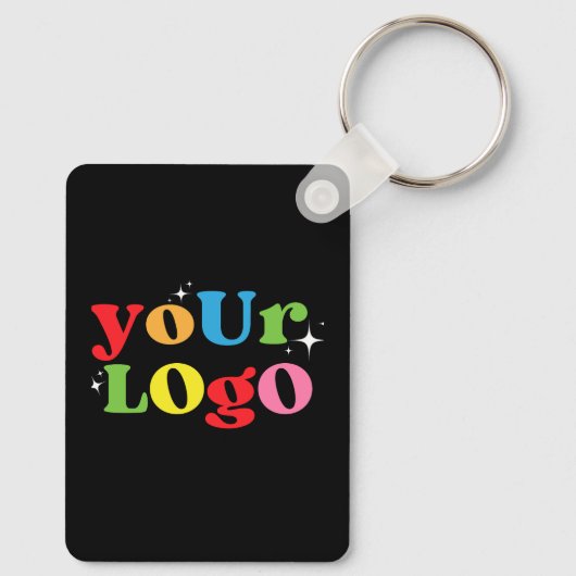 Custom Logo Business Sleutelhanger (Achterkant)