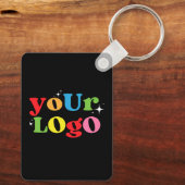 Custom Logo Business Sleutelhanger (Achterkant)