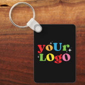 Custom Logo Business Sleutelhanger (Voorkant)