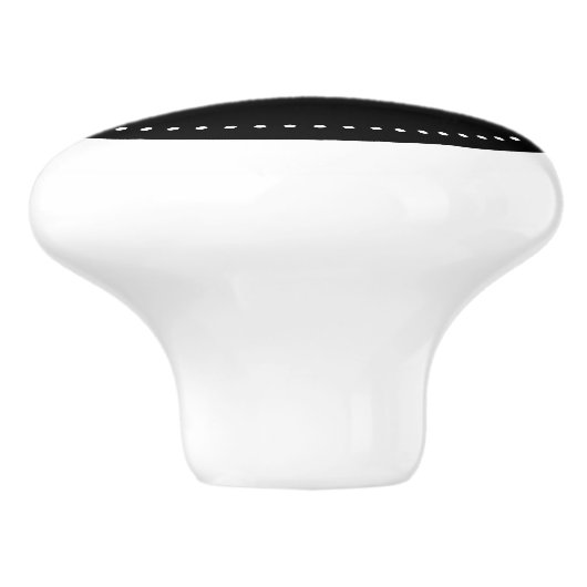 Custom logo Cabinet Handles Drawer Pulls Knobs  Keramische Knop (Zijkant)