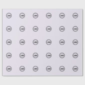 Custom logo cadeaupapier (Vlak)