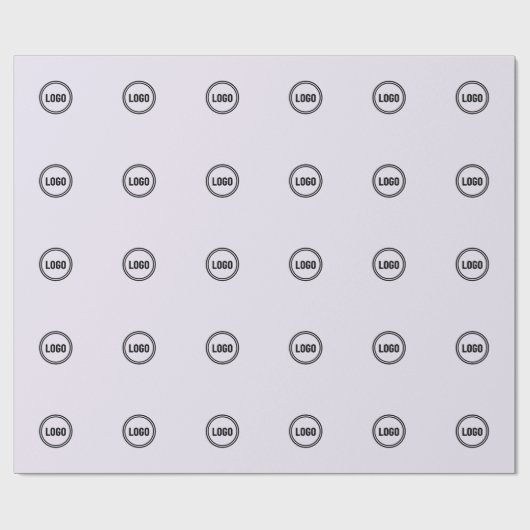 Custom logo cadeaupapier (Vlak)