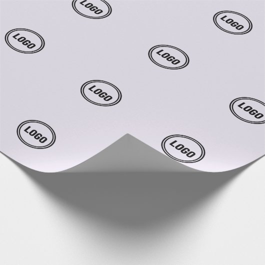 Custom logo cadeaupapier (Hoek)