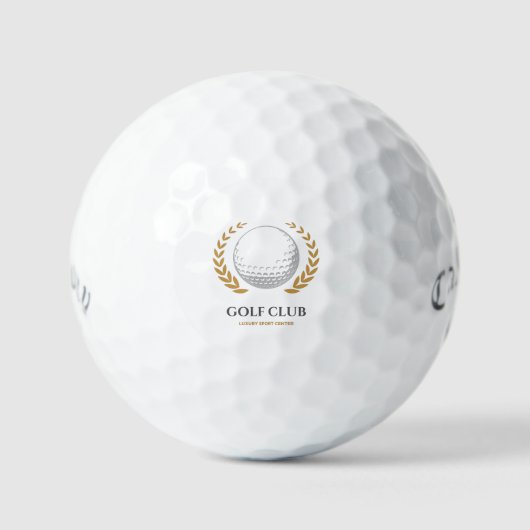 Custom Logo Callaway Supersoft Personalized  Golfballen (Voorkant)