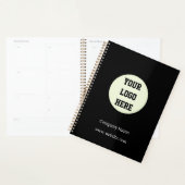 Custom Logo Company Black Business Klant Planner (Display)