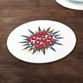 Custom Logo Company Branded Paper Onderzetter