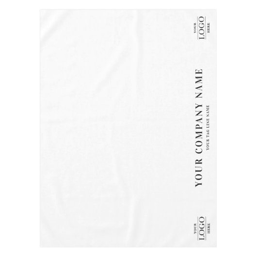 Custom Logo Company Business Promo Trade Show Tafelkleed (Voorkant)